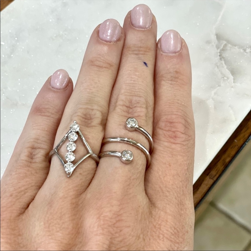 Double Star Ring/ Toe Ring - Picture 11 of 11